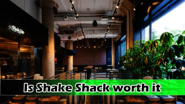 Is Shake Shack worth it? Premium ShackBurger, crinkle-cut fries, and milkshake served in a modern USA fast-casual restaurant