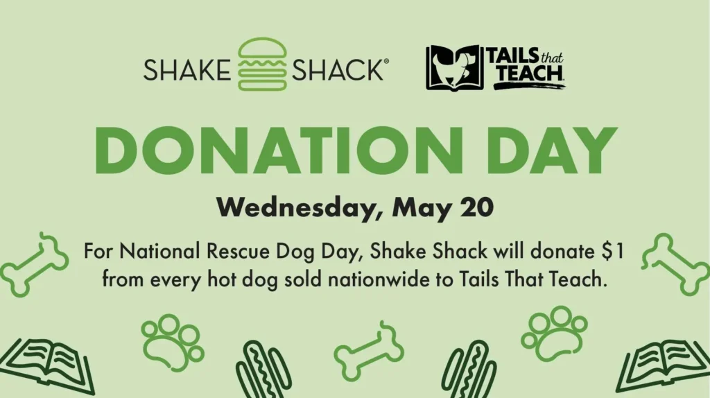 Shake Shack Rescue Dog Day