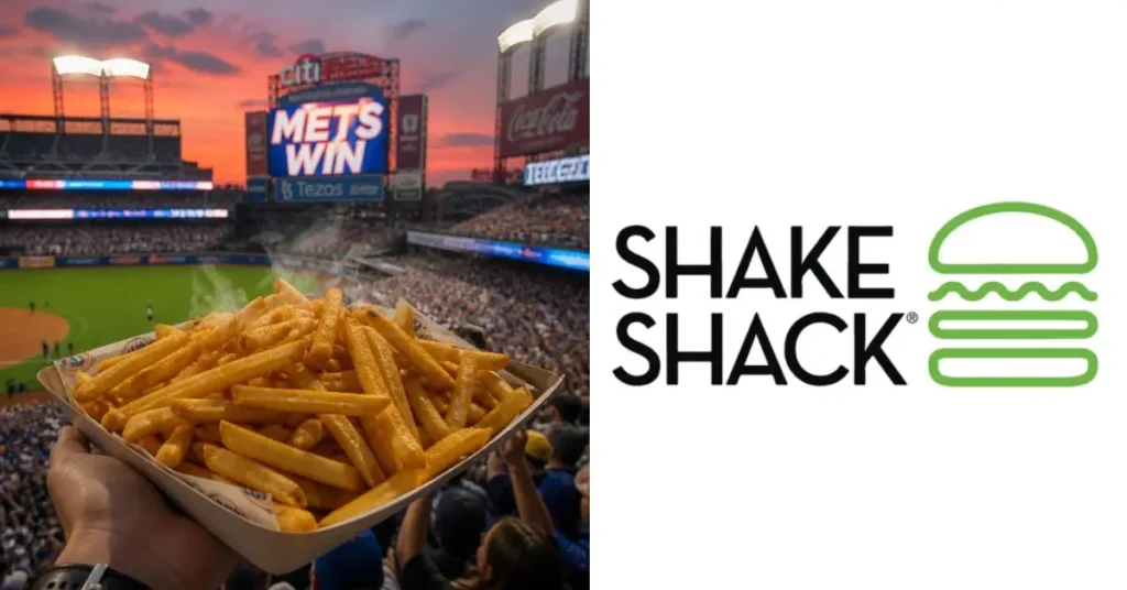 Mets win free fries celebration at NY stadium