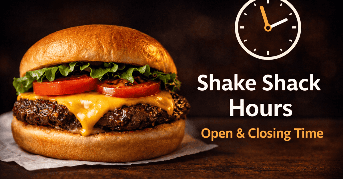 close up burger with a clock icon.